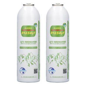 2 x Agent frigorific de înlocuire Alaska Refrigerants R1234yf pentru vehicule