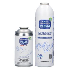 Agent frigorific de înlocuire Alaska Refrigerants R134a pentru vehicule + etanșant